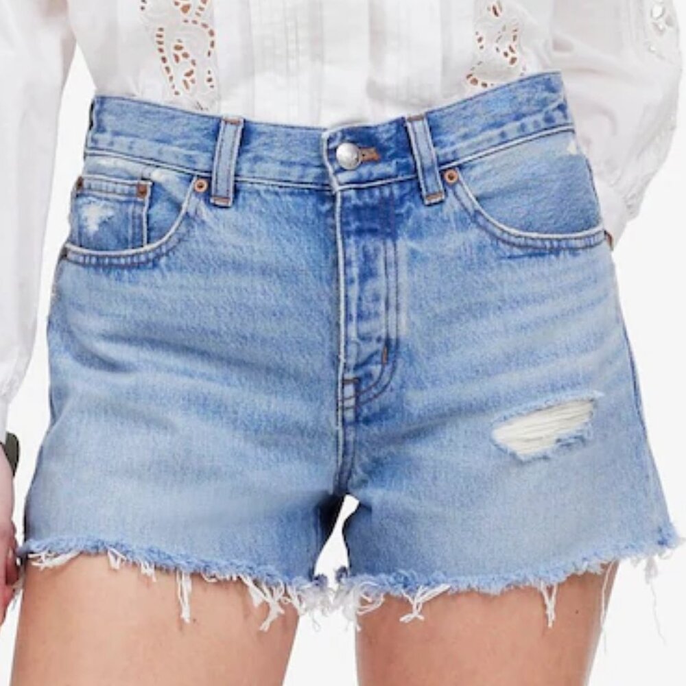 NWT Madewell Denim The Brynn Shorts size 28 - Picture 3 of 6